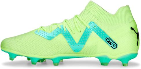 PUMA Future Pro FG/AG Blue Glimmer/Puma White/Ultra Orange 9 D (M) in Saudi Arabia