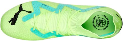 PUMA Future Pro FG/AG Blue Glimmer/Puma White/Ultra Orange 9 D (M) in Saudi Arabia