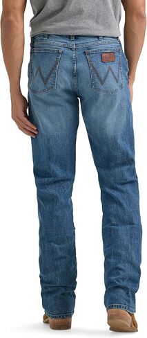 Wrangler Men's Retro Slim Fit Straight Leg Jean, Roughhouse in Saudi Arabia