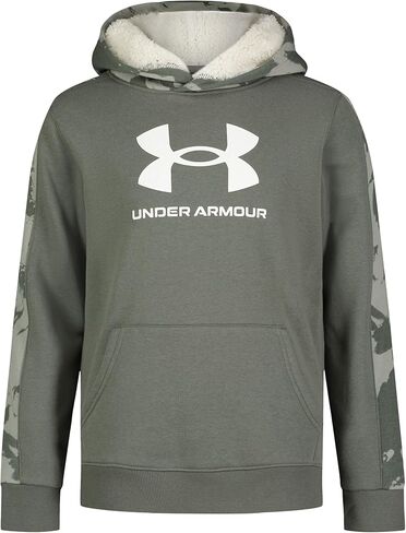 Under Armour UA UNDERDOG LS HOODIE, Gray - Hooded, 5 in Saudi Arabia