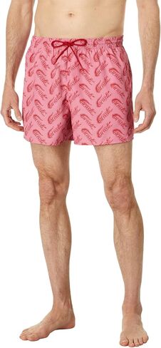 Lacoste Men's Standard Printed Swim Short in Saudi Arabia