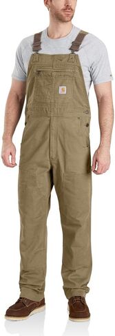 Carhartt mens Rugged Flex® Relaxed Fit Canvas Bib Overall in Saudi Arabia