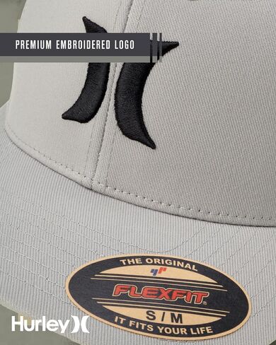 Hurley One & Only Men's Hat, Size Large-X-Large, Cool Grey in Saudi Arabia