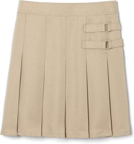 French Toast girls Adjustable Waist Two-tab Pleated-front Scooter Skirt, Navy, 6X-Large US in Saudi Arabia