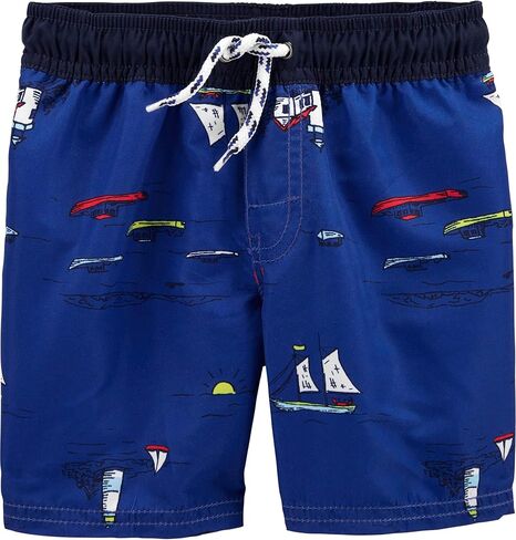 OshKosh B'Gosh Boys' Swim Trunks, Dino Print, 4T in Saudi Arabia