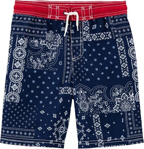 OshKosh B'Gosh Boys' Swim Trunks, Dino Print, 4T in Saudi Arabia