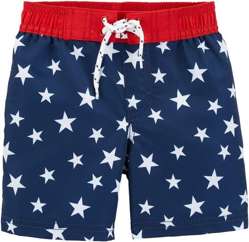 OshKosh B'Gosh Boys' Swim Trunks, Dino Print, 4T in Saudi Arabia