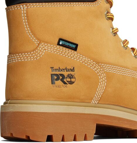 Timberland Women's Direct Attach 6 Inch Steel Safety Toe Insulated Waterproof 6 ST WP INS 200g, Wheat: Wheat, 11 Wide in Saudi Arabia