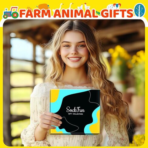 sockfun Funny Goat Lovers Gifts Gifts For Her, Silly Goat Socks Women Novelty Sheep Socks Girls Farm Animal Socks in Saudi Arabia