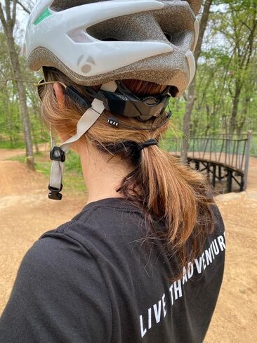 حزام كابل Luxe Performance قابل للتعديل بدون ذيل وحزام نظارات شمسية وحامل نظارات للنظارات الشمسية أو النظارات أو النظارات الطبية - Luxe Clear 14" in Kuwait