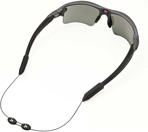 حزام كابل Luxe Performance قابل للتعديل بدون ذيل وحزام نظارات شمسية وحامل نظارات للنظارات الشمسية أو النظارات أو النظارات الطبية - Luxe Clear 14" in Kuwait