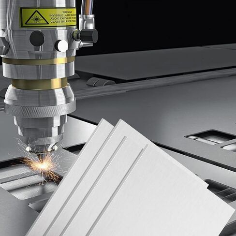 4 قطع 6061 ورقة معدنية من الألومنيوم، 6x12x1/16 بوصة لوحة مسطحة رقيقة سادة مغطاة فيلم واقي، مصقول ومحبوك، لوحة معدنية من الألومنيوم للحرف اليدوية، الصناعة in Kuwait