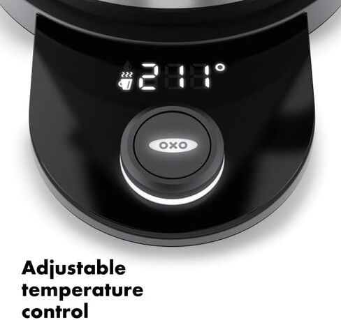 OXO Brew Adjustable Temperature Kettle, Electric, Clear in Saudi Arabia