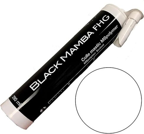 Black Mamba FHG High Tack - خرطوشة مانعة للتسرب من البوليمر أحادية المكونات فائقة السرعة - رمادي (عبوتان) in Kuwait