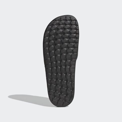 adidas Unisex Adilette Boost Slides Sandal, Carbon/Black/Black, 7 US Men in Saudi Arabia