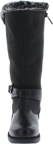 totes womens Boot, Esther Knee High Snow Boot Available in Medium and Wide Width Calf, Black Wide Calf, 8 Wide US in Saudi Arabia
