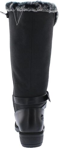 totes womens Boot, Esther Knee High Snow Boot Available in Medium and Wide Width Calf, Black Wide Calf, 8 Wide US in Saudi Arabia