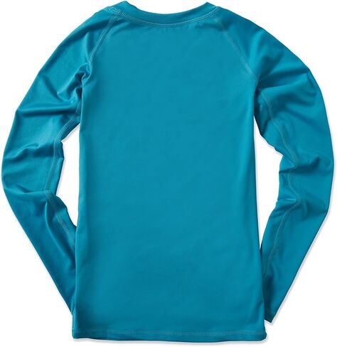 Volcom Boys' Lido Solid Lycra Long Sleeve Rashguard 50+ Uv Protection in Saudi Arabia