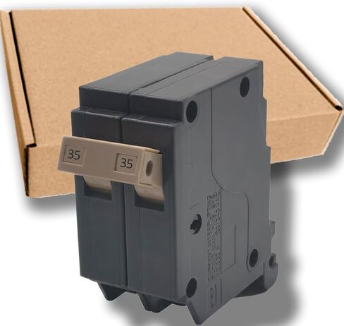 CH230 2-Pole 30-Amp Circuit Breaker, Type CH 3/4-Inch Plug-On Molded Case Circuit Breaker, Thermal Magnetic Protection, 10 KAIC, 120/240V, Fit for Cutler Hammer Load Centers (5 Years Warranty) in Kuwait