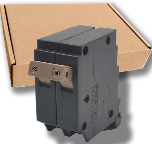 CH230 2-Pole 30-Amp Circuit Breaker, Type CH 3/4-Inch Plug-On Molded Case Circuit Breaker, Thermal Magnetic Protection, 10 KAIC, 120/240V, Fit for Cutler Hammer Load Centers (5 Years Warranty) in Kuwait