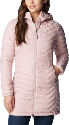 Columbia Women's Powder Lite Mid Jacket, Dark Stone, Medium in Saudi Arabia