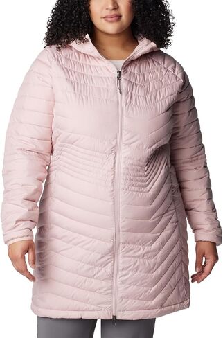 Columbia Women's Powder Lite Mid Jacket, Dark Stone, Medium in Saudi Arabia
