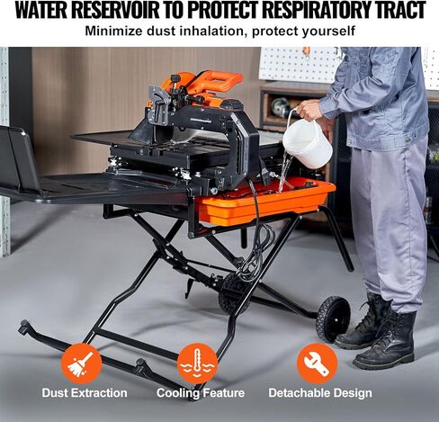 VEVOR 7.2amp Jig Saw 800w، 4-Stage Orbital 0-45° قطع منحني مشطوف، 6 بانوراما متغيرة السرعة مع مسطرة مقياس ليزر، مجموعة أدوات كهربائية سلكية 3100 سرعة مع شفرات القاطع in Kuwait