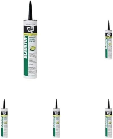 DAP 27065 Blacktop Asphalt Low Voc Slnt Raw Building Materia, 10.1 oz, Black in Kuwait