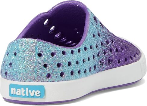 Native Shoes Jefferson Bling (Little Kid/Big Kid) Celery Dazzle Bling/Shell White 1 Little Kid M in Saudi Arabia