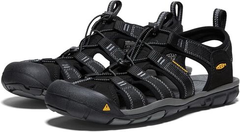 KEEN Men's Clearwater CNX Lightweight Water Sandals, Sky Captain/Black, 7.5 in Saudi Arabia
