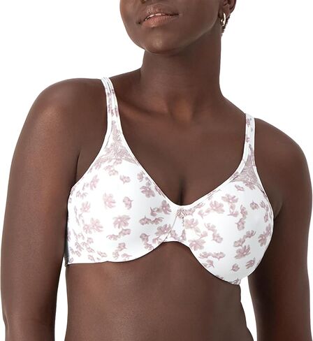 Bali womens Passion For Comfort Minimizer Underwire Bra, Pink Leaf Print, 32C in Saudi Arabia
