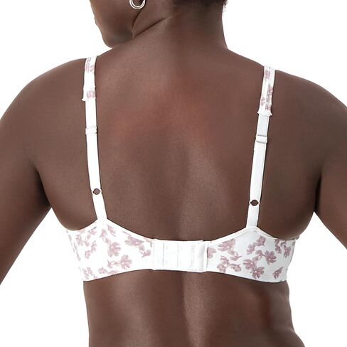 Bali womens Passion For Comfort Minimizer Underwire Bra, Pink Leaf Print, 32C in Saudi Arabia