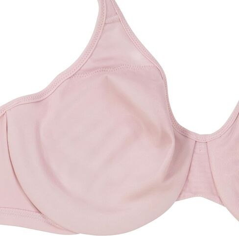 Bali womens Passion For Comfort Minimizer Underwire Bra, Pink Leaf Print, 32C in Saudi Arabia