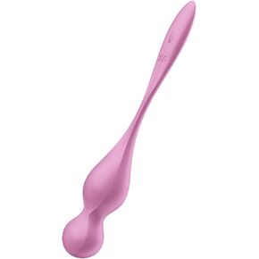 Satisfyer Love Birds 1 Connect App |Vibrating Kegel Balls | Pelvic Floor Strengthening | G-Spot Stimulation| 12 Vibration Settings | Waterproof| Rechargeable Battery | Skin-Friendly Silicone (White)