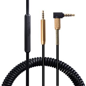 Sqrmekoko QC35 Inline Remote MIC Audio Cable Replacement for Bose 700, Bose QC25, QC35, QuietComfort 25, QuietComfort 35, On-Ear 2,OE2,OE2i Soundtrue Soundlink Headphones