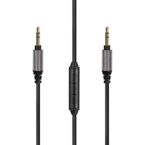 سلك كابل Aux صوتي بديل متوافق مع سماعات Sony MDR-XB950BT MDR-1000X WH-1000XM2 WH-1000xm3 WH-CH700N MDR-100ABN MDR-1A MDR-1ADAC MDR-XB950N1 H800 كابلات مقبس 3.5 مم سلك بدون ميكروفون in Kuwait