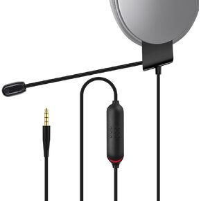 QC45 Microphone Compatible with Bose QuietComfort 45 Headphones Boom Gaming Microphone with Mute Switch and Volume Control for PS4 PS5 PC Laptop Xbox One Controller (QC45 Microphone)