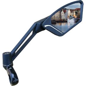 MEACHOW New Scratch Resistant Glass Lens,Handlebar Bike Mirror, Adjustable Safe Rearview Mirror, Bicycle Mirror,ME-003 in Saudi Arabia