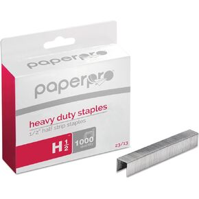 PaperPro-Bostitch 1913 Heavy-Duty Staples, 1/2-Inch Leg Length, 1000/Box