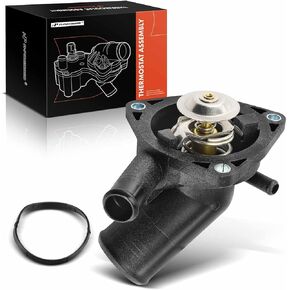 A-Premium Engine Coolant Thermostat Compatible with Land Rover Range Rover 2006-2009, Range Rover Sport 2006-2009, LR3 2005-2009, Replace# LR005765