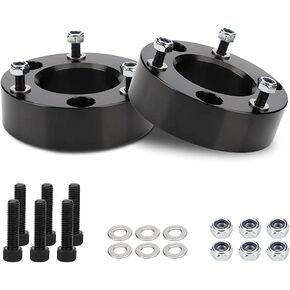 طقم رفع التسوية الأمامية 2.5 بوصة مناسب لـ 2007-2023 Silverado 1500 2WD/4WD 2007-2022,2007-2023 GMC Sierra 2WD/4WD، 2.5 بوصة فواصل تعليق أمامية فواصل رفع فواصل رفع in Kuwait