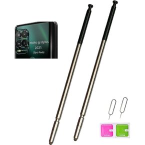 (2pcs Pen Pack) for Moto g Stylus (5G) Replacement s Pen,XT2131 Stylus Pen Replacement Parts for Moto-rola Moto G Stylus (5G) 2021 XT2131 6.8 Inches (not fit Moto g Stylus 4g Version)