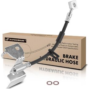 A-Premium Rear Driver Brake Hydraulic Hose Compatible with Select Ford Models - Mustang 2005-2014 - Replace# 7R3Z2A442F
