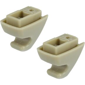 X AUTOHAUX 2 Pcs Gray Sun Visor Retainer Support Clip 15882854 for Chevy Silverado 1500 Tahoe for GMC Sierra 1500 for Yukon 2007-2013