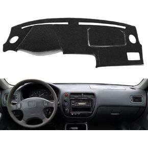 Dash Cover Mat Custom Fit for 2001 2002 2003 2004 2005 Honda Civic, Dashboard Cover Pad Carpet Protector F110