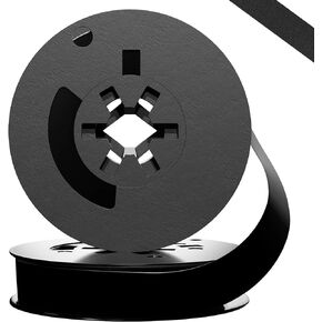 Universal Twin Spool Typewriter Ribbon - Black Ink - Fresh Ink Replacement - Compatible with Smith Corona, Royal, Remmington, Underwood, Brother, Olivetti, Olympia, Adler and More - 1 Pack