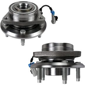 Autoround 513276 [2-Pack] Front Wheel Bearing and Hub Assembly Compatible with Chevy Equinox 07-09/ Captiva Sport 12-15, Saturn Vue 08-10, 07-09 Pontiac Torrent/Suzuki XL-7, 5 Lug w/ABS