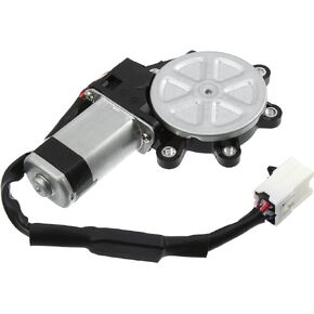X AUTOHAUX Power Window Regulator Lift Motor for Nissan 350Z 3.5L 2003-2009 for Infiniti G35 Coupe 2003-2007 Front Left Driver Side Window Glass Lift Motor 80731-CD00A 6 Pin Connector