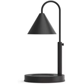 Lume Candle Warmer Lamp with Light Dimmer and Timer, Compatible with Small Large Jar Candles, Adjustable Height, Home Decoration (Dark Green)