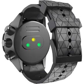 NotoCity for Suunto 9 Spartan/Suunto 9 Titanium Band, Soft Silicone Replacement Strap Wristband for Suunto 9 Smart Watch GPS/Suunto Spartan Sport Wrist HR/Suunto 9 Titanium